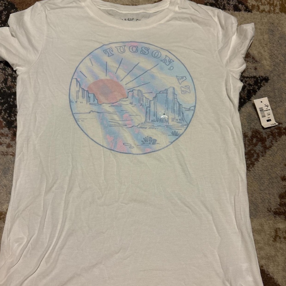 Aeropostale White Tucson AZ Graphic Tee